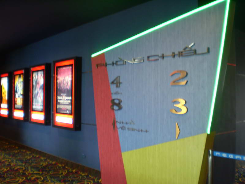 Auditroium Lobby Display Wall