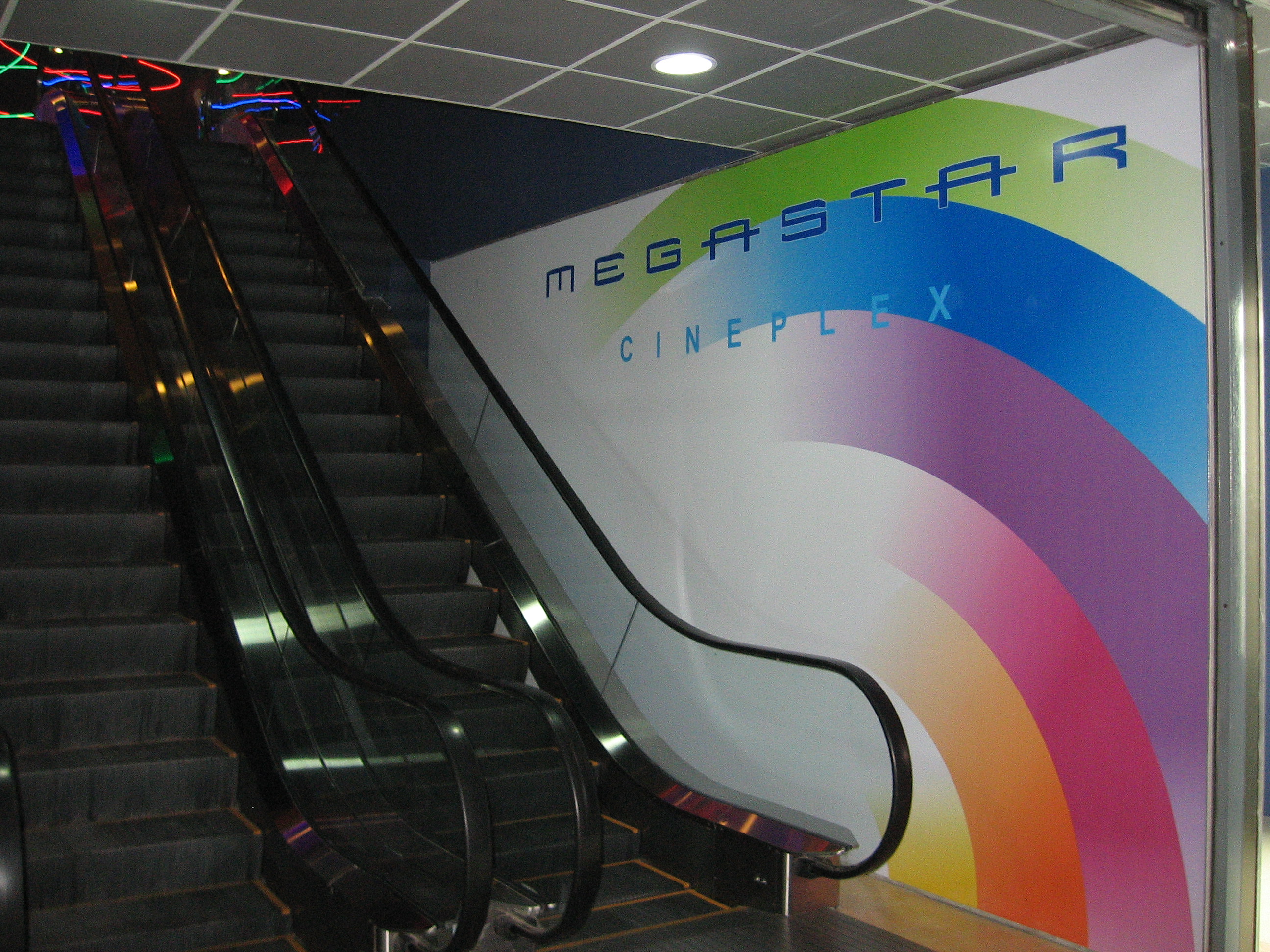 Cinema Escalator Entrance