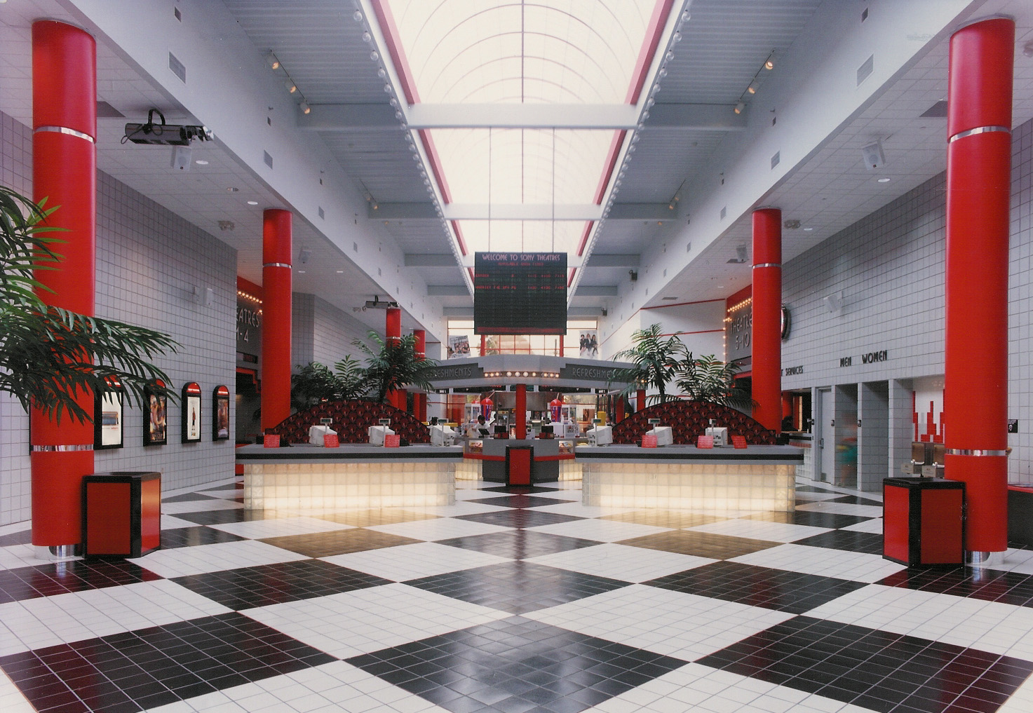 Interior Main Lobby and Box Office