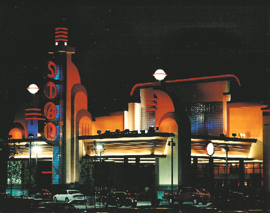 Entertainment Center Main Entrance